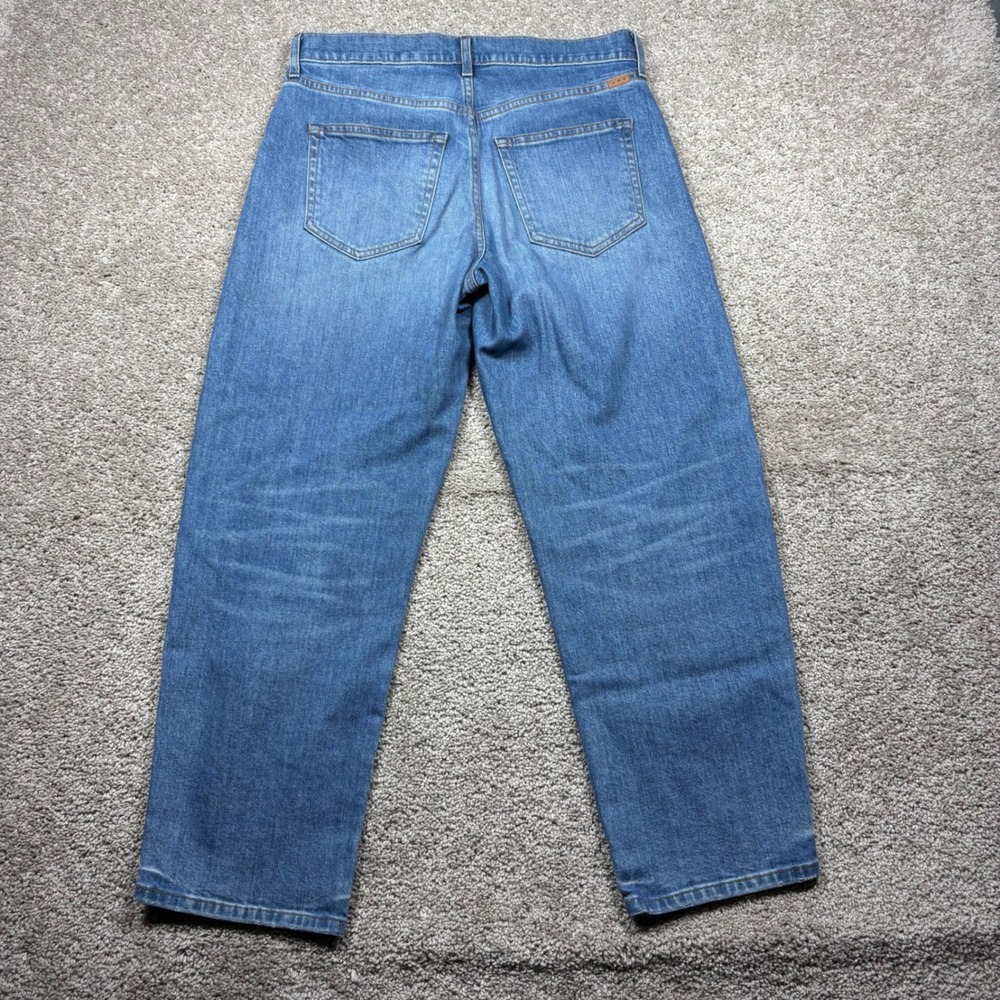 AYR The Knockout High Rise Straight Leg Jeans Medium Wash Blue Size 28 LA Made